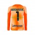 Camisola Inter de Milão Samir Handanovic 1 Guarda-redes Homem Equipamento Quarto 2022-2023 Manga Comprida